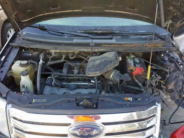 2FMDK36C89BA66303 - 2009 FORD EDGE SE BLACK photo 7