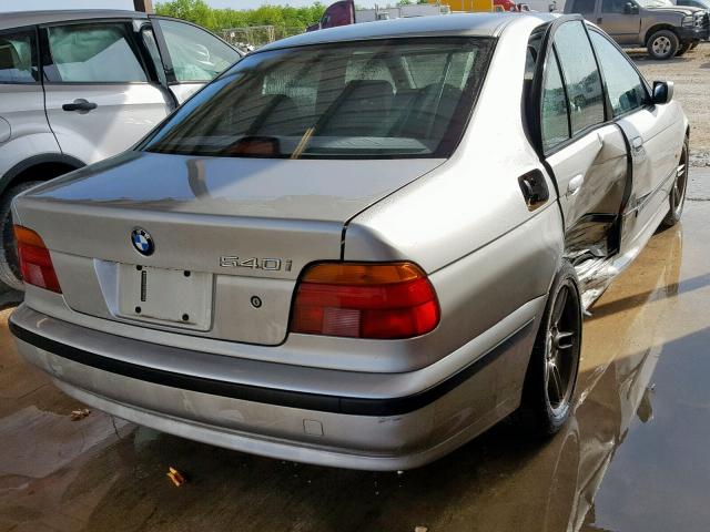 WBADN5345YGC95601 - 2000 BMW 540 I SILVER photo 4