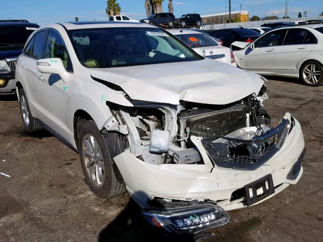 5J8TB3H59GL001859 - 2016 ACURA RDX TECHNO WHITE photo 1