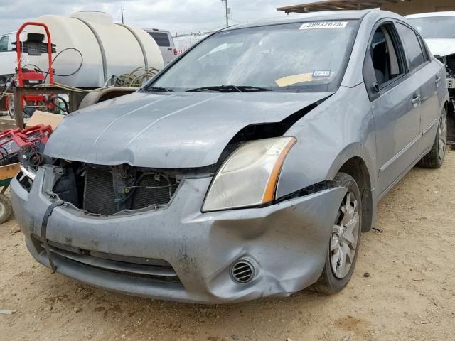 3N1AB6AP6BL670397 - 2011 NISSAN SENTRA 2.0 SILVER photo 2