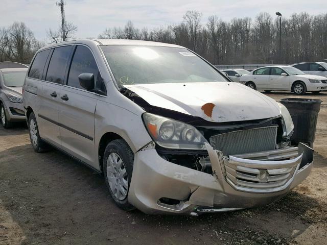 5FNRL38288B031645 - 2008 HONDA ODYSSEY LX SILVER photo 1