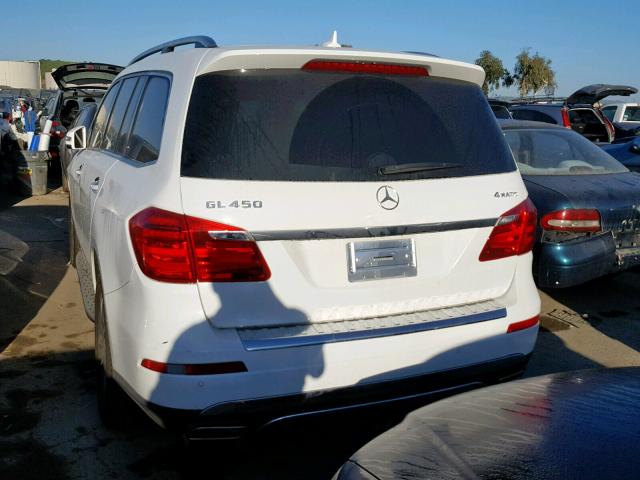 4JGDF7CE6EA282352 - 2014 MERCEDES-BENZ GL 450 4MA WHITE photo 3