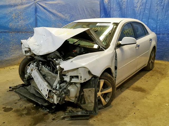 1G1ZC5E01CF368606 - 2012 CHEVROLET MALIBU 1LT თეთრი ფოტო 2