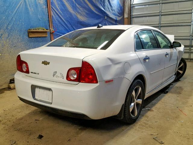 1G1ZC5E01CF368606 - 2012 CHEVROLET MALIBU 1LT თეთრი ფოტო 4