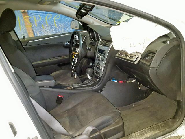 1G1ZC5E01CF368606 - 2012 CHEVROLET MALIBU 1LT თეთრი ფოტო 5