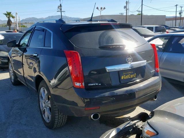 3GYFNJE49AS592323 - 2010 CADILLAC SRX PERFOR შავი ფოტო 3