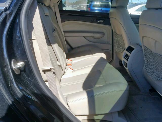 3GYFNJE49AS592323 - 2010 CADILLAC SRX PERFOR შავი ფოტო 6