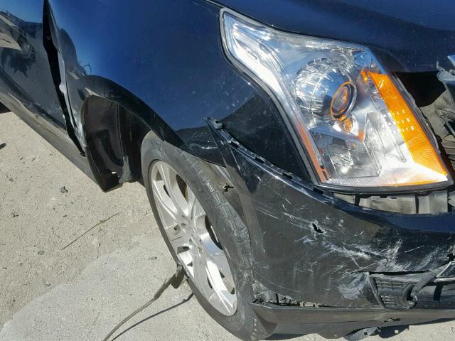 3GYFNJE49AS592323 - 2010 CADILLAC SRX PERFOR შავი ფოტო 9