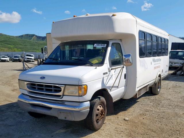 1FDLE40S2VHA86018 - 1997 FORD E350 BUS WHITE photo 2