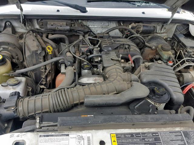 1FTYR10D52PA77801 - 2002 FORD RANGER WHITE photo 7