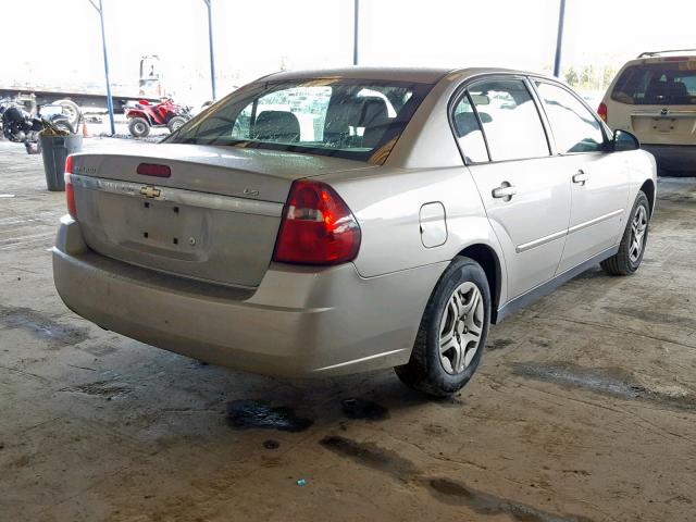 1G1ZS58F37F234415 - 2007 CHEVROLET MALIBU LS SILVER photo 4