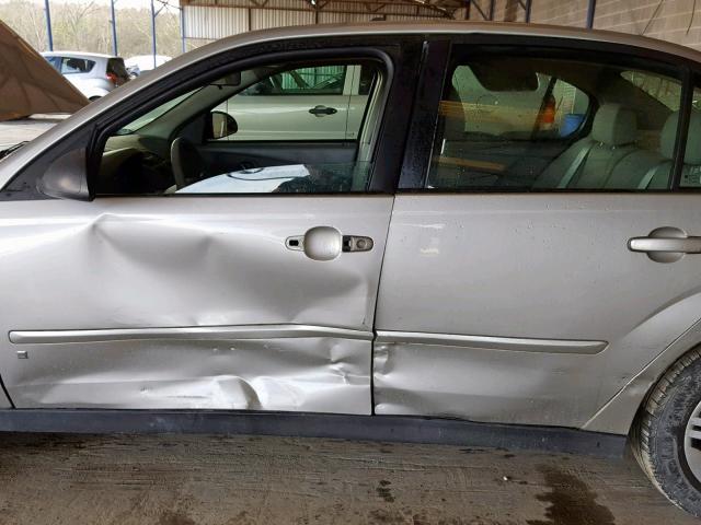 1G1ZS58F37F234415 - 2007 CHEVROLET MALIBU LS SILVER photo 9