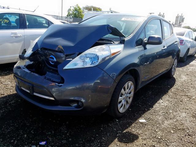 1N4AZ0CP5DC403730 - 2013 NISSAN LEAF S  photo 2