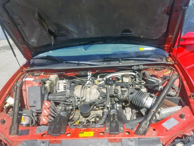 1G2WR1214XF221785 - 1999 PONTIAC GRAND PRIX RED photo 7