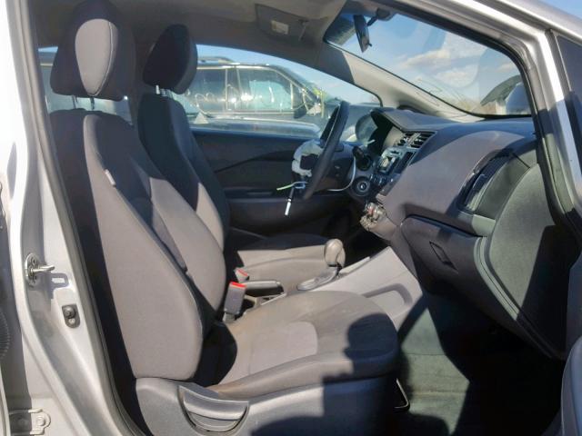 KNADM5A31C6031901 - 2012 KIA RIO LX SILVER photo 5