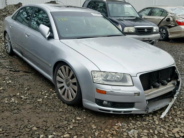 WAUML44E24N017135 - 2004 AUDI A8 L QUATT SILVER photo 1