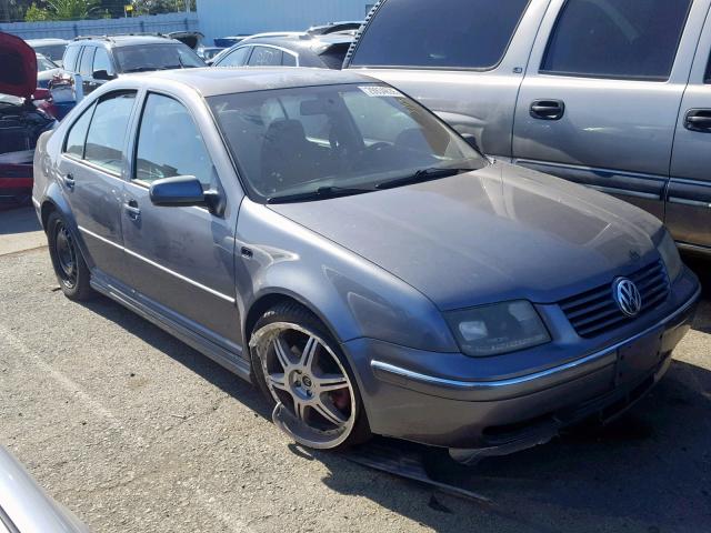 3VWSE69M84M113892 - 2004 VOLKSWAGEN JETTA GLS GRAY photo 1