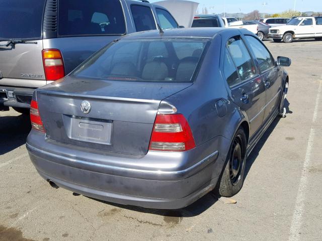 3VWSE69M84M113892 - 2004 VOLKSWAGEN JETTA GLS GRAY photo 4