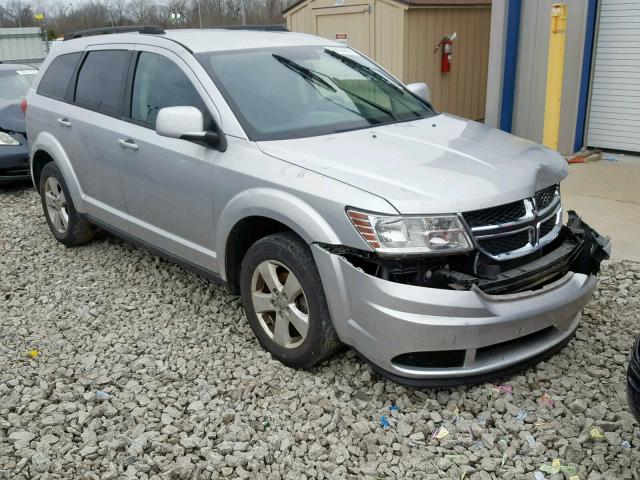 3D4PG1FG5BT506694 - 2011 DODGE JOURNEY MA SILVER photo 1