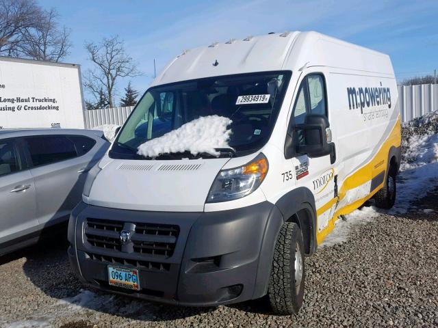 3C6TRVDG9GE114532 - 2016 RAM PROMASTER 白色 照片 2