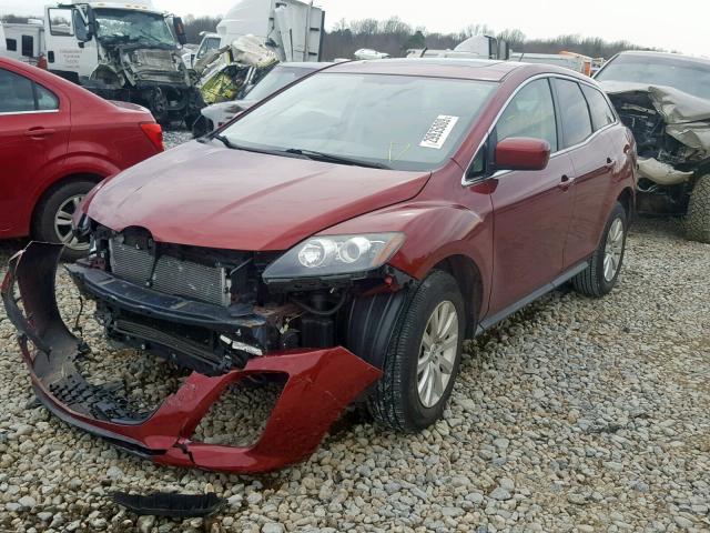 JM3ER2W51A0348036 - 2010 MAZDA CX-7 RED photo 2