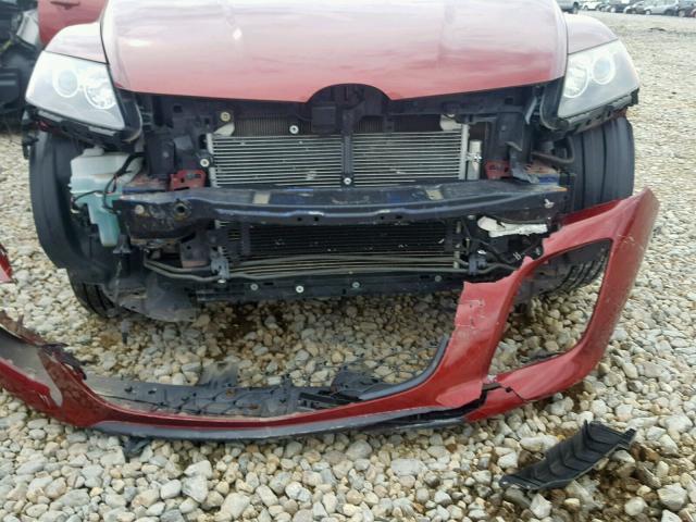 JM3ER2W51A0348036 - 2010 MAZDA CX-7 RED photo 9