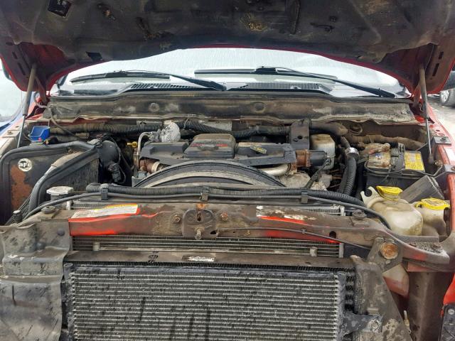 3D7KS26A08G213509 - 2008 DODGE RAM 2500 S Կարմիր լուսանկար 7