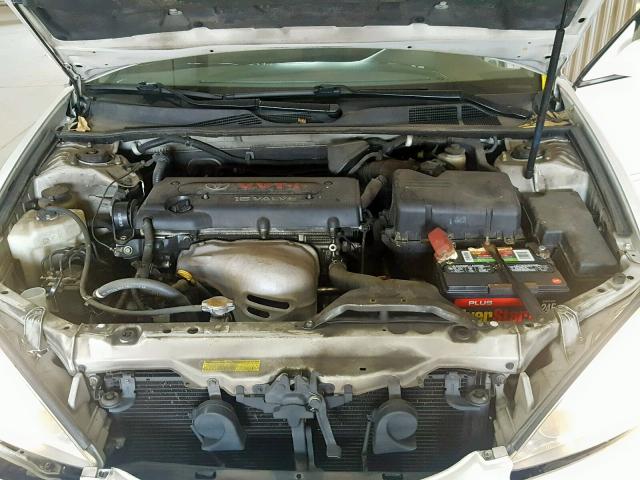 4T1BE30K85U007609 - 2005 TOYOTA CAMRY LE WHITE photo 7