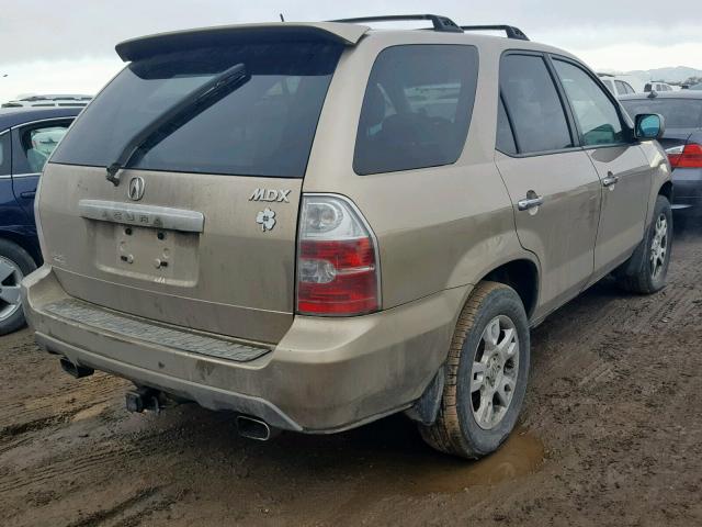 2HNYD18845H523896 - 2005 ACURA MDX TOURIN GOLD photo 4