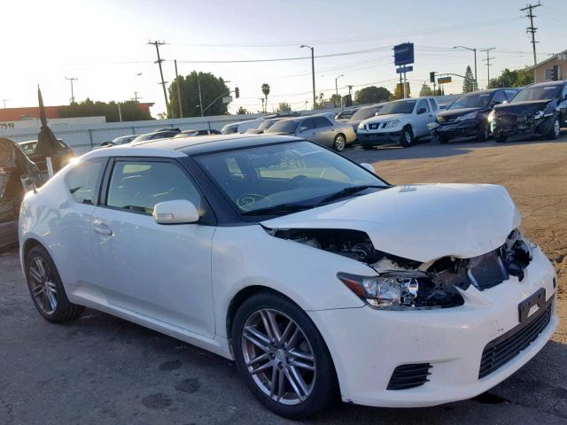 JTKJF5C77D3047497 - 2013 TOYOTA SCION TC WHITE photo 1
