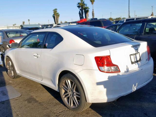 JTKJF5C77D3047497 - 2013 TOYOTA SCION TC WHITE photo 3