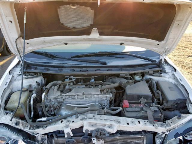 JTKJF5C77D3047497 - 2013 TOYOTA SCION TC WHITE photo 7