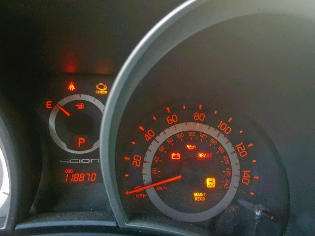 JTKJF5C77D3047497 - 2013 TOYOTA SCION TC WHITE photo 8