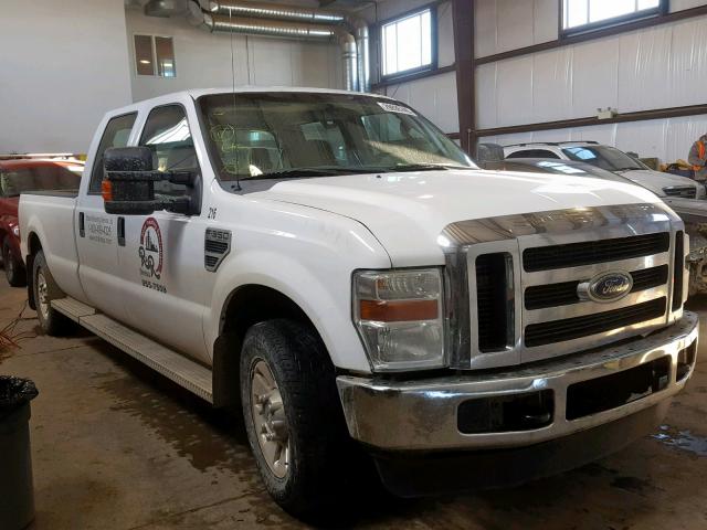 1FTWW30518EA59353 - 2008 FORD F350 SRW S WHITE photo 1