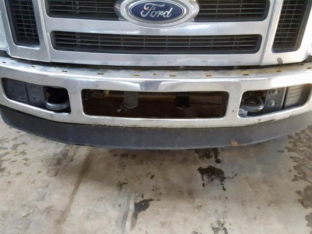 1FTWW30518EA59353 - 2008 FORD F350 SRW S WHITE photo 9