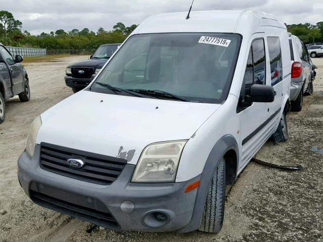 NM0LS6AN4DT158377 - 2013 FORD TRANSIT CO WHITE photo 2