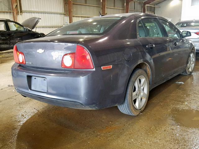 1G1ZB5E1XBF263914 - 2011 CHEVROLET MALIBU LS GRAY photo 4