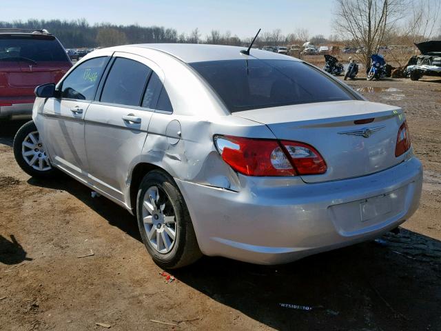 1C3LC46JX8N189013 - 2008 CHRYSLER SEBRING LX SILVER photo 3