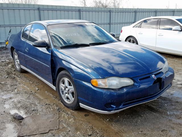 2G1WW12E239250785 - 2003 CHEVROLET MONTE CARL BLUE photo 1