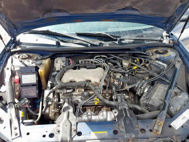 2G1WW12E239250785 - 2003 CHEVROLET MONTE CARL BLUE photo 7