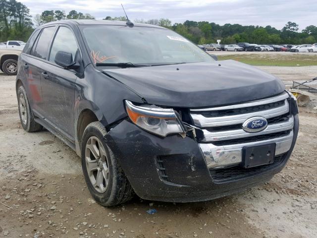 2FMDK3G92DBB52976 - 2013 FORD EDGE SE BLACK photo 1