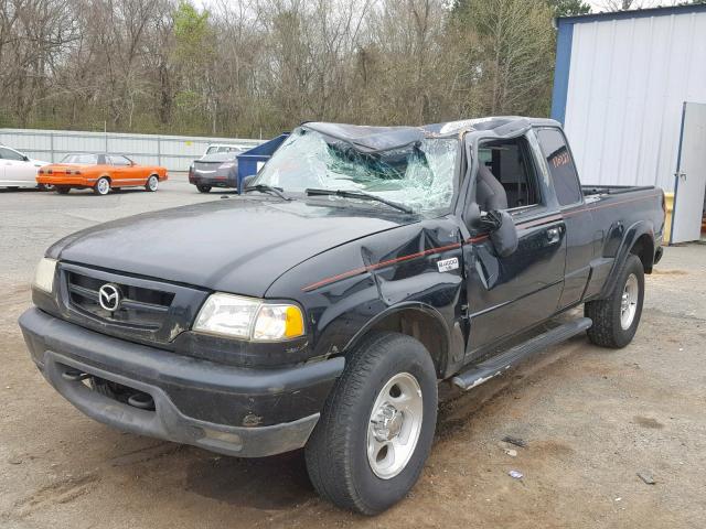 4F4ZR47E62TM04306 - 2002 MAZDA B4000 CAB BLACK photo 2