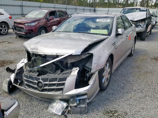 1G6DZ67A180160640 - 2008 CADILLAC STS GRAY photo 2