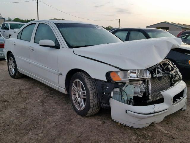 YV1RS592862517010 - 2006 VOLVO S60 2.5T WHITE photo 1