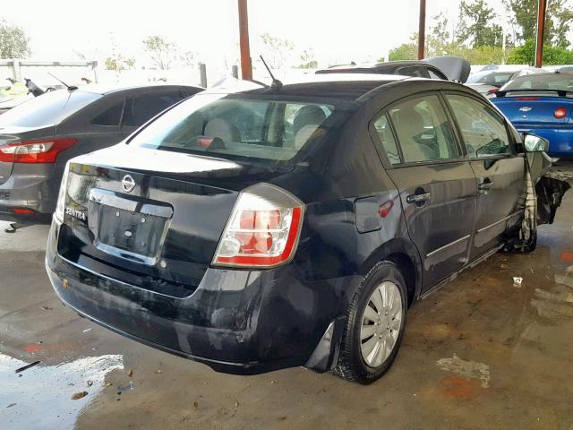 3N1AB61E68L755926 - 2008 NISSAN SENTRA 2.0 BLACK photo 4