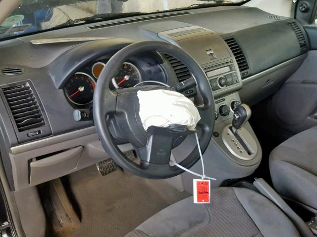 3N1AB61E68L755926 - 2008 NISSAN SENTRA 2.0 BLACK photo 9