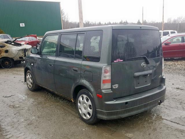 JTLKT324454002100 - 2005 TOYOTA SCION XB 绿色 照片 3