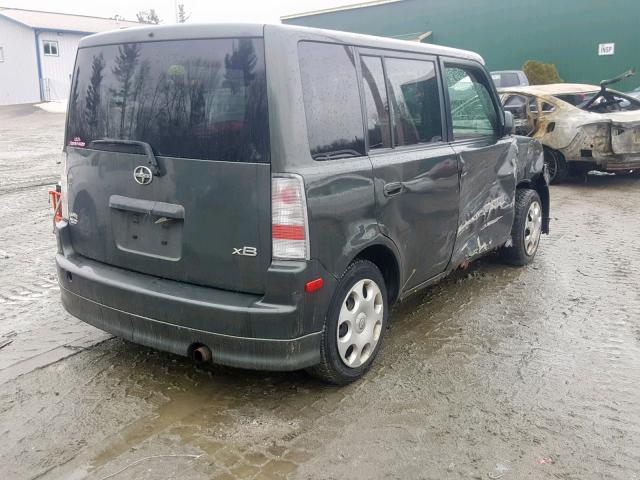 JTLKT324454002100 - 2005 TOYOTA SCION XB 绿色 照片 4