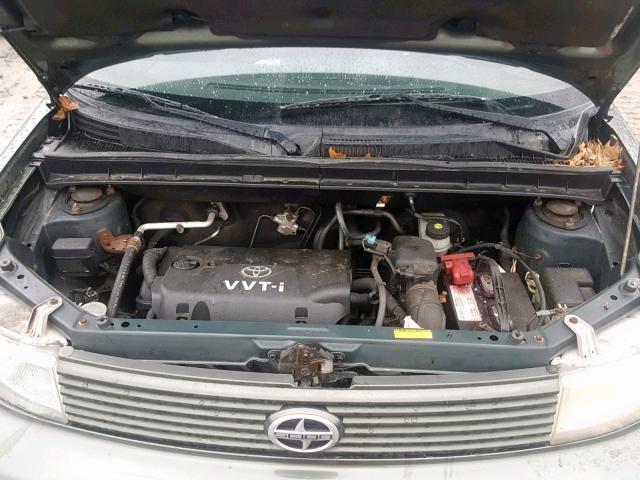 JTLKT324454002100 - 2005 TOYOTA SCION XB 绿色 照片 7