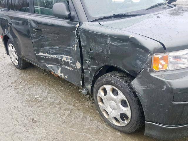 JTLKT324454002100 - 2005 TOYOTA SCION XB 绿色 照片 9